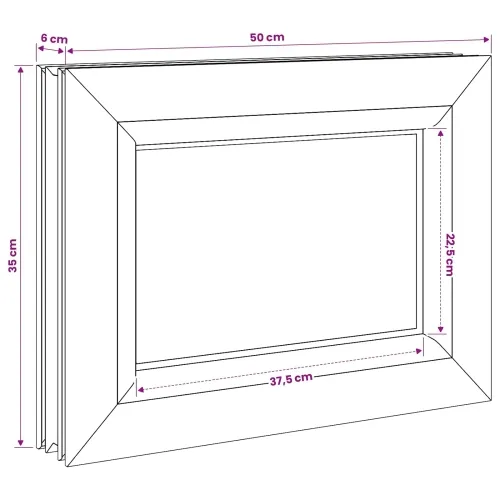 Unutarnja boja prozora podruma bijela RISOR 50 x 35 cm - 50 x 35 cm s trostrukim staklenjem Cijena