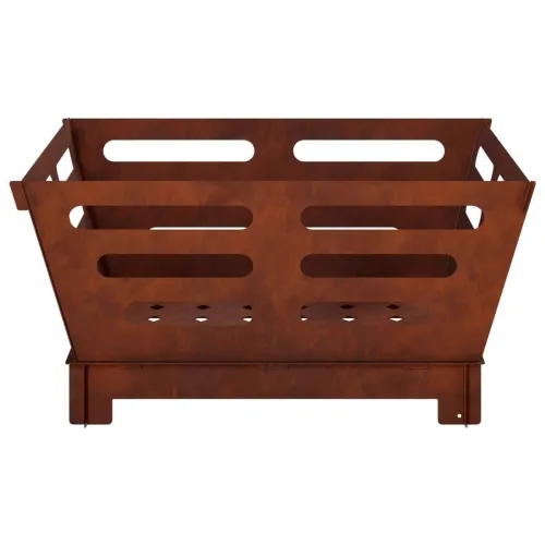 Kamin Rđa 60 x 60 x 30 cm Otporni čelik - Otporni čelik 60 x 60 x 30 cm Cijena
