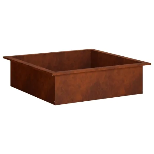 Prsten za vatru Rđa 90 x 90 x 25 cm Otporni čelik - Otporni čelik 60 x 60 x 25 cm Cijena