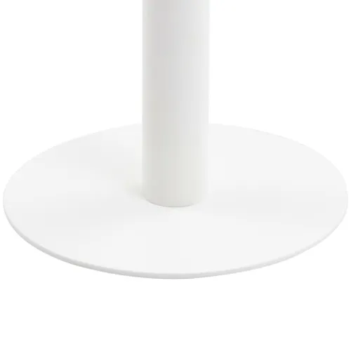 Bistro stol svjetlosmeđi 50 cm MDF - svijetlo smeđa i bijela 50 x 75 cm 1 Cijena