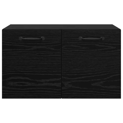 Ormar za Zid 60 x 36,5 x 35 cm Konstruirano drvo Crni hrast - Crni hrast Cijena