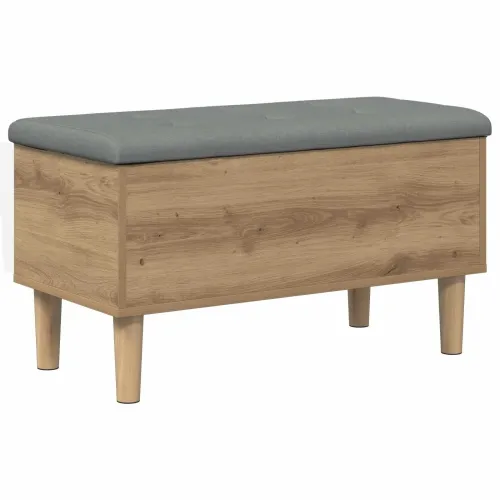 Klupa za odlaganje s jastučićem Hrast artisan 82 x 42 x 46 cm - Hrast artisan 82 x 42 x 46 cm Cijena