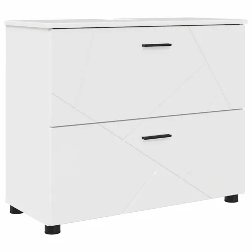 Kupaonski ormar s ladicama Visoki sjaj bijela 76,5 x 35 x 64 cm - Visoko sjajno bijela Cijena