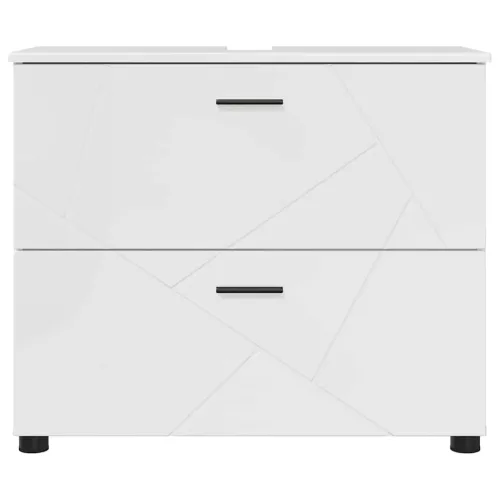 Kupaonski ormar s ladicama Visoki sjaj bijela 76,5 x 35 x 64 cm - Visoko sjajno bijela Cijena