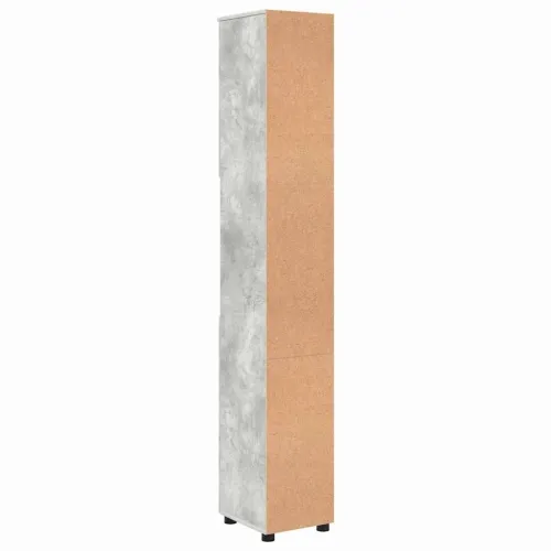 Kupaonski ormar s pohranom Betonski sivi 30 x 35 x 192 cm - Beton siva Cijena