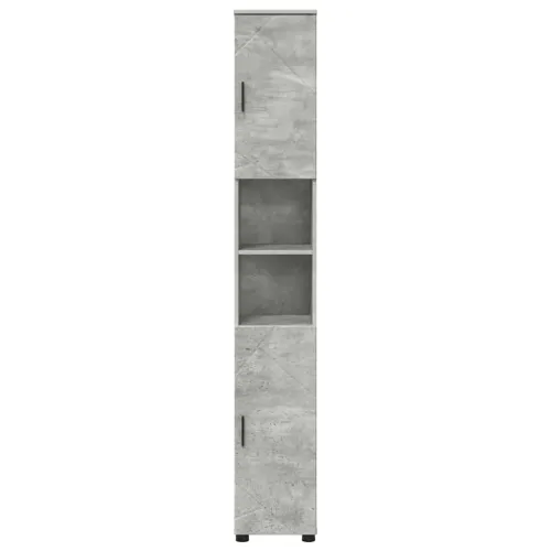 Kupaonski ormar s pohranom Betonski sivi 30 x 35 x 192 cm - Beton siva Cijena