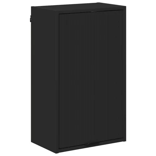 Kupaonski ormar Zidne s pohranom Crna 39 x 23,5 x 65 cm - Crna Cijena