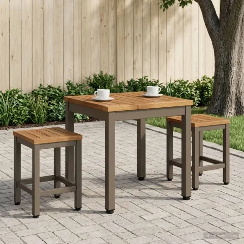 Stolić za kavu Prirodna i kava 40 x 40,5 x 36 cm - 40 x 40,5 x 36 cm Prirodno, kava Cijena