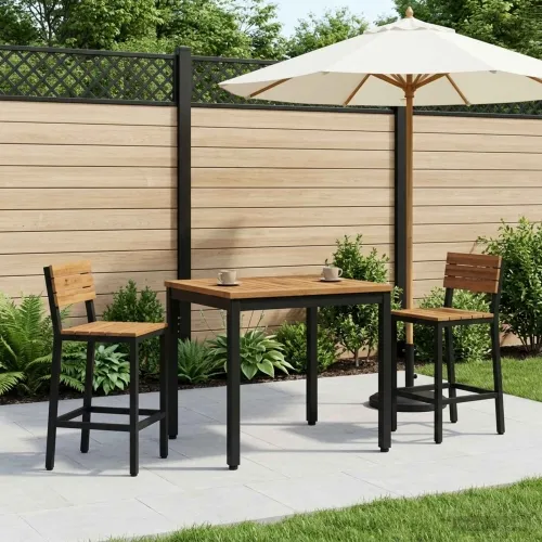 Stolić za kavu Prirodna i crna 50 x 60,5 x 36 cm - 50 x 60,5 x 36 cm Prirodna i crna Cijena