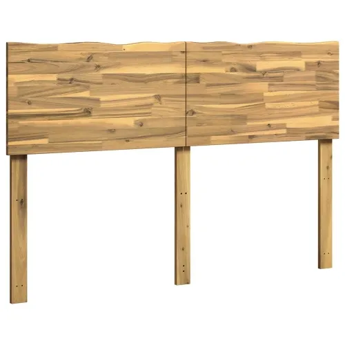 Uzglavlje s prirodnim rubom ROSTOCK Bjeljenje 120 cm - Bjeljenje 120 cm Cijena