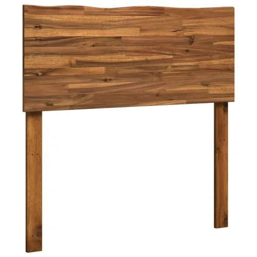 Uzglavlje s prirodnim rubom ROSTOCK Prirodna 80 cm - Prirodna 80 cm Cijena
