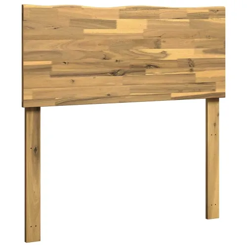 Uzglavlje s prirodnim rubom ROSTOCK Bjeljenje 80 cm - Bjeljenje 80 cm Cijena