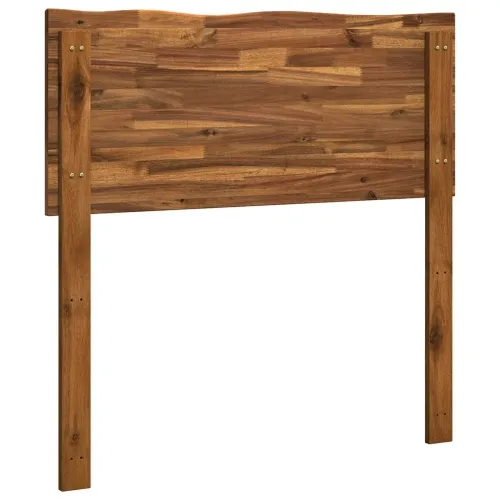 Uzglavlje s prirodnim rubom ROSTOCK Prirodna 75 cm - Prirodna 75 cm Cijena