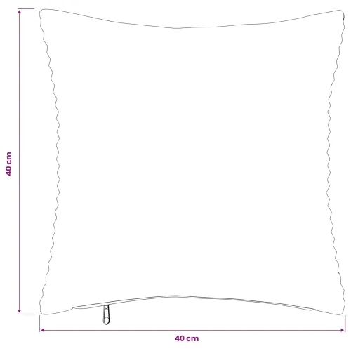 Presvlaka za jastuk 2 pcs HEERLEN Zelena 40 x 40 cm Kord - Zelena 40 x 40 cm 2 Cijena