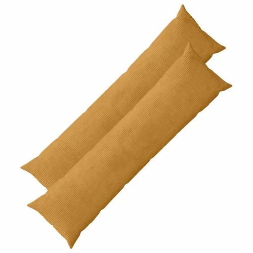 Presvlaka za jastuk 2 pcs HEERLEN Žuta 40 x 145 cm Kord - Žuta 40 x 145 cm 2 Cijena