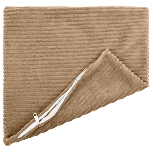 Presvlaka za jastuk 6 pcs HEERLEN Smeđa 50 x 50 cm Kord - Smeđa 50 x 50 cm 6 Cijena