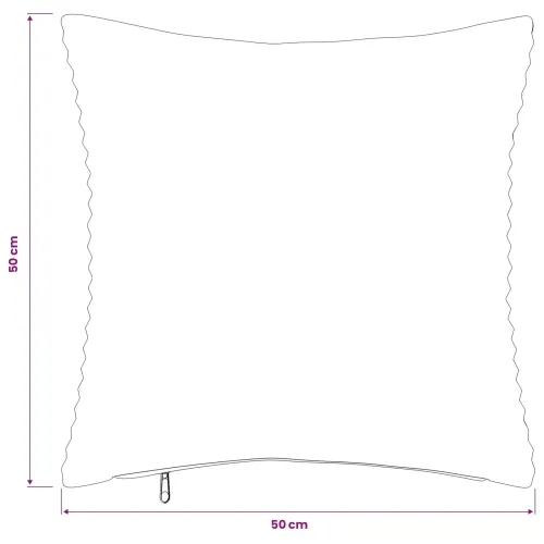 Presvlaka za jastuk 2 pcs HEERLEN Zelena 50 x 50 cm Kord - Zelena 50 x 50 cm 2 Cijena