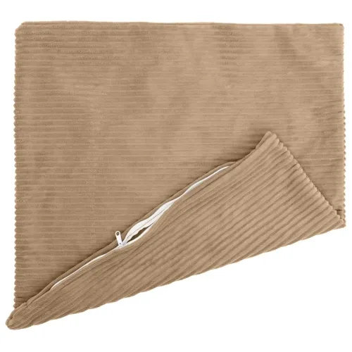 Presvlaka za jastuk 6 pcs HEERLEN Smeđa 70 x 70 cm Kord - Smeđa 70 x 70 cm 6 Cijena