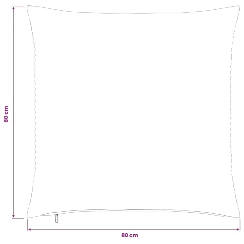 Presvlaka za jastuk 2 pcs HEERLEN Smeđa 80 x 80 cm Kord - Smeđa 80 x 80 cm 2 Cijena