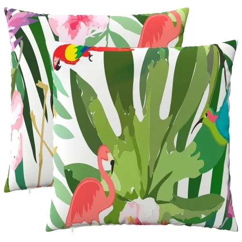 Presvlaka za jastuk 2 pcs HEERLEN Šareni 80 x 80 cm Poliester - Šareni 80 x 80 cm 2 Cijena