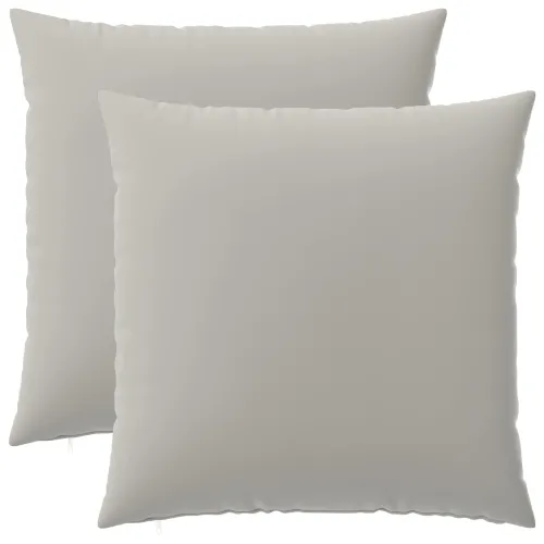 Presvlaka za jastuk 2 pcs HEERLEN Siva 80 x 80 cm Poliester - Siva 80 x 80 cm 2 Cijena