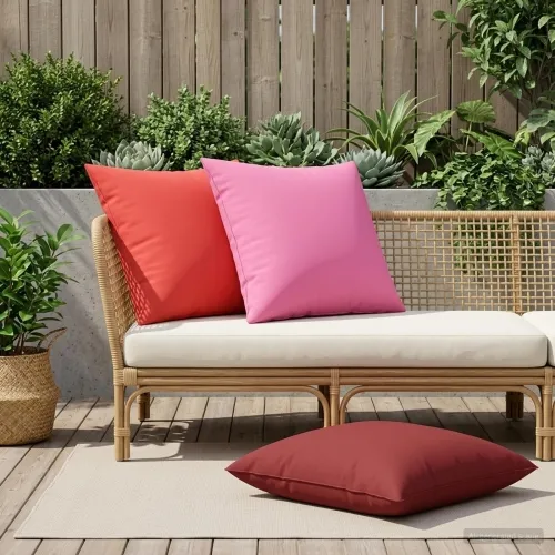 Presvlaka za jastuk 2 pcs HEERLEN Ružičasta 80 x 80 cm - Ružičasta 80 x 80 cm 2 Cijena