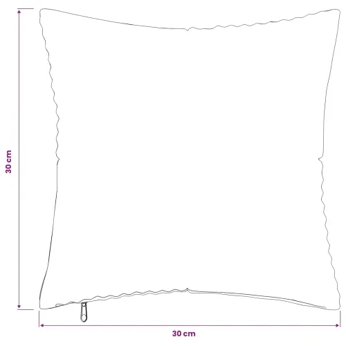 Presvlaka za jastuk 2 pcs ALMELO Mornarsko plava 30 x 30 cm - Modra 30 x 30 cm 2 Cijena