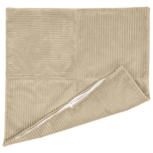 Presvlaka za jastuk 6 pcs ALMELO Sivosmeđa 30 x 30 cm Kord - Sivosmeđa 30 x 30 cm 6 Cijena