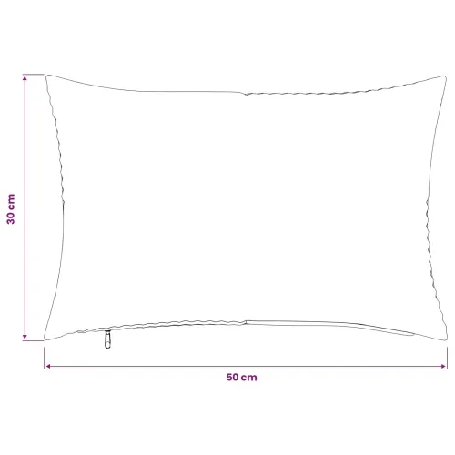 Presvlaka za jastuk 2 pcs ALMELO Sivosmeđa 30 x 50 cm Kord - Sivosmeđa 30 x 50 cm 2 Cijena