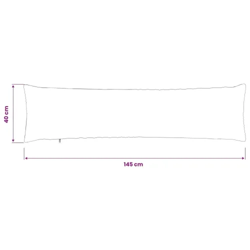 Presvlaka za jastuk ALMELO Siva zelena 40 x 145 cm Kord - Svijetlo zelena siva 40 x 145 cm 1 Cijena