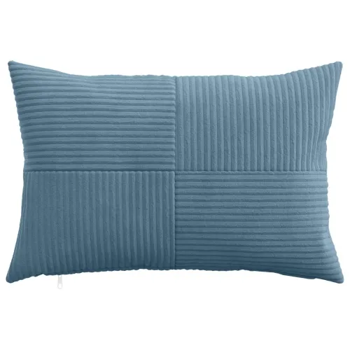 Presvlaka za jastuk 2 pcs ALMELO Plava 40 x 60 cm Kord - Plava 40 x 60 cm 2 Cijena