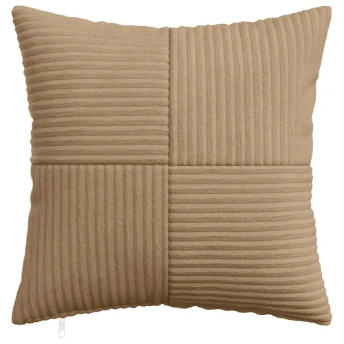 Presvlaka za jastuk 2 pcs ALMELO Smeđa 50 x 50 cm Kord - Smeđa 50 x 50 cm 2 Cijena