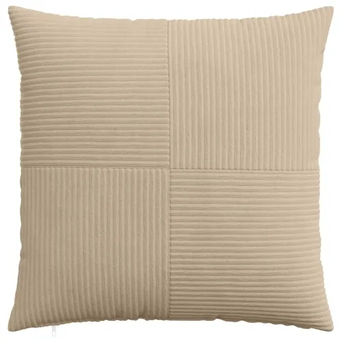 Presvlaka za jastuk 2 pcs ALMELO Sivosmeđa 65 x 65 cm Kord - Sivosmeđa 65 x 65 cm 2 Cijena