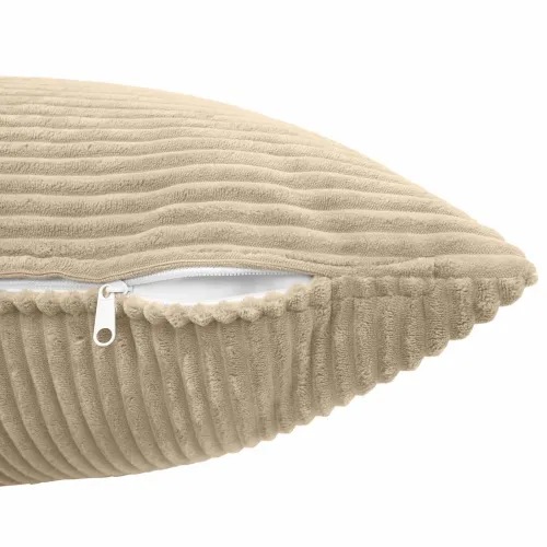 Presvlaka za jastuk 2 pcs ALMELO Sivosmeđa 70 x 70 cm Kord - Sivosmeđa 70 x 70 cm 2 Cijena