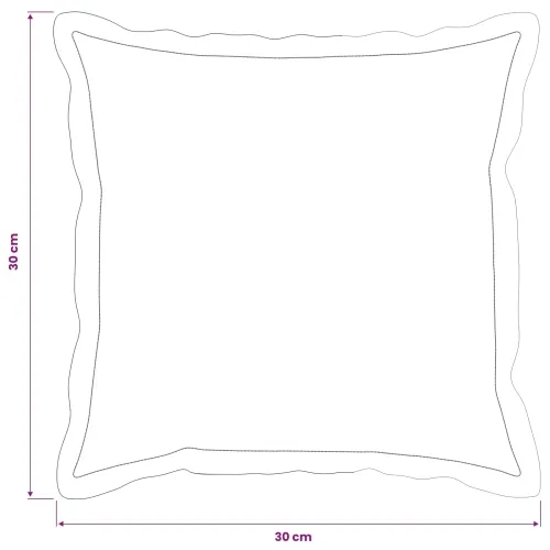 Presvlaka za jastuk 6 kom. HOUTEN Antracit 30 x 30 cm - Antracit 30 x 30 cm 6 Cijena