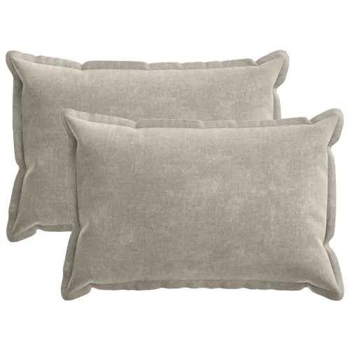 Presvlaka za jastuk 2 kom. HOUTEN Svjetlosiva 40 x 60 cm - Svjetlosiva 40 x 60 cm 2 Cijena