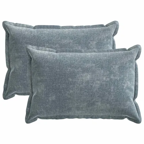 Presvlaka za jastuk 2 kom. HOUTEN Svjetloplava 40 x 60 cm - Svjetloplava 40 x 60 cm 2 Cijena