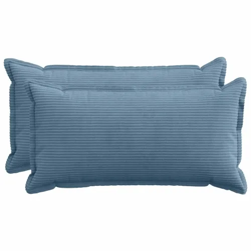 Presvlaka za jastuk 2 kom. HOUTEN Plava 40 x 70 cm Kord - Plava 40 x 70 cm 2 Cijena