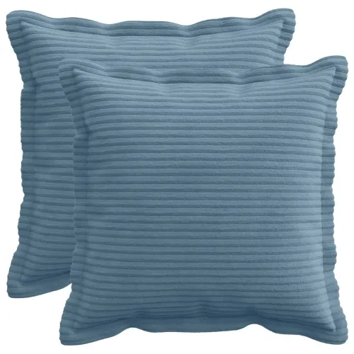 Presvlaka za jastuk 2 kom. HOUTEN Plava 45 x 45 cm Kord - Plava 45 x 45 cm 2 Cijena