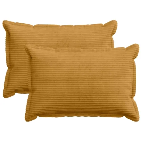 Presvlaka za jastuk 2 kom. HOUTEN Žuta 50 x 70 cm Kord - Žuta 50 x 70 cm 2 Cijena