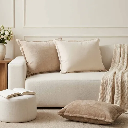 Presvlaka za jastuk 2 kom. HOUTEN Krem 50 x 70 cm - Krem 50 x 70 cm 2 Cijena