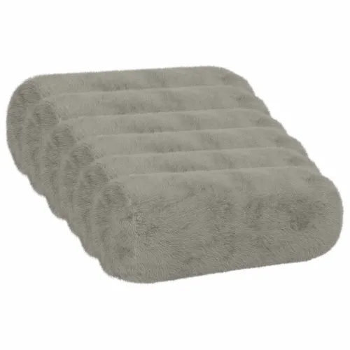 Presvlaka za jastuk 6 kom. HEERLEN Svjetlosiva Ø 15 x 40 cm - Svjetlosiva Ø 15 x 40 cm 6 Cijena