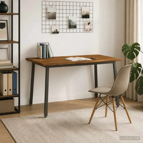 140 x 80 x 75 cm Čvrsto drvo akacije Prirodna i kava Pravokutni - Prirodno, kava 140 x 80 x 75 cm Živi rub Cijena