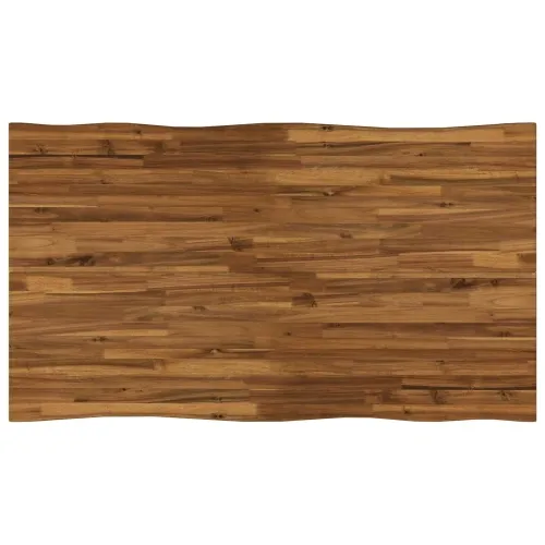 140 x 80 x 75 cm Čvrsto drvo akacije Prirodna i bijela - Prirodna i bijela 140 x 80 x 75 cm Živi rub Cijena