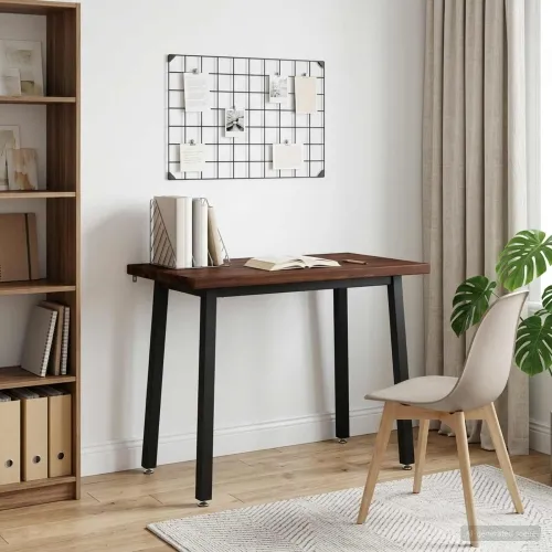 90 x 55 x 75 cm Čvrsto drvo akacije Tamno smeđa i crna - tamno smeđa i crna 90 x 55 x 75 cm Četvrtasto Cijena