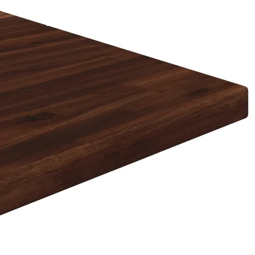 90 x 55 x 75 cm Čvrsto drvo akacije Tamno smeđa i bijela - tamno smeđe i bijele boje 90 x 55 x 75 cm Četvrtasto Cijena