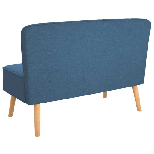 Kauč Tkanina 117x55,5x77 cm Plavi - Plava Cijena