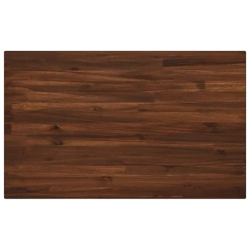 110 x 55 x 75 cm Čvrsto drvo akacije Tamno smeđa i crna - tamno smeđa i crna 110 x 55 x 75 cm Četvrtasto Cijena