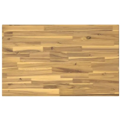 110 x 55 x 75 cm Čvrsto drvo akacije Bijela i crna Pravokutni - Bijela i crna 110 x 55 x 75 cm Četvrtasto Cijena