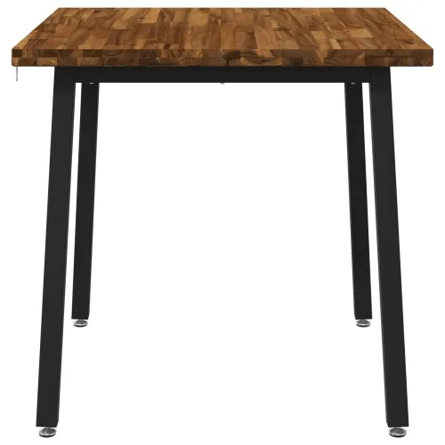 70 x 70 x 75 cm Čvrsto drvo akacije Prirodna i crna Četvrtasti - Prirodna i crna 70 x 70 x 75 cm Četvrtasto Cijena